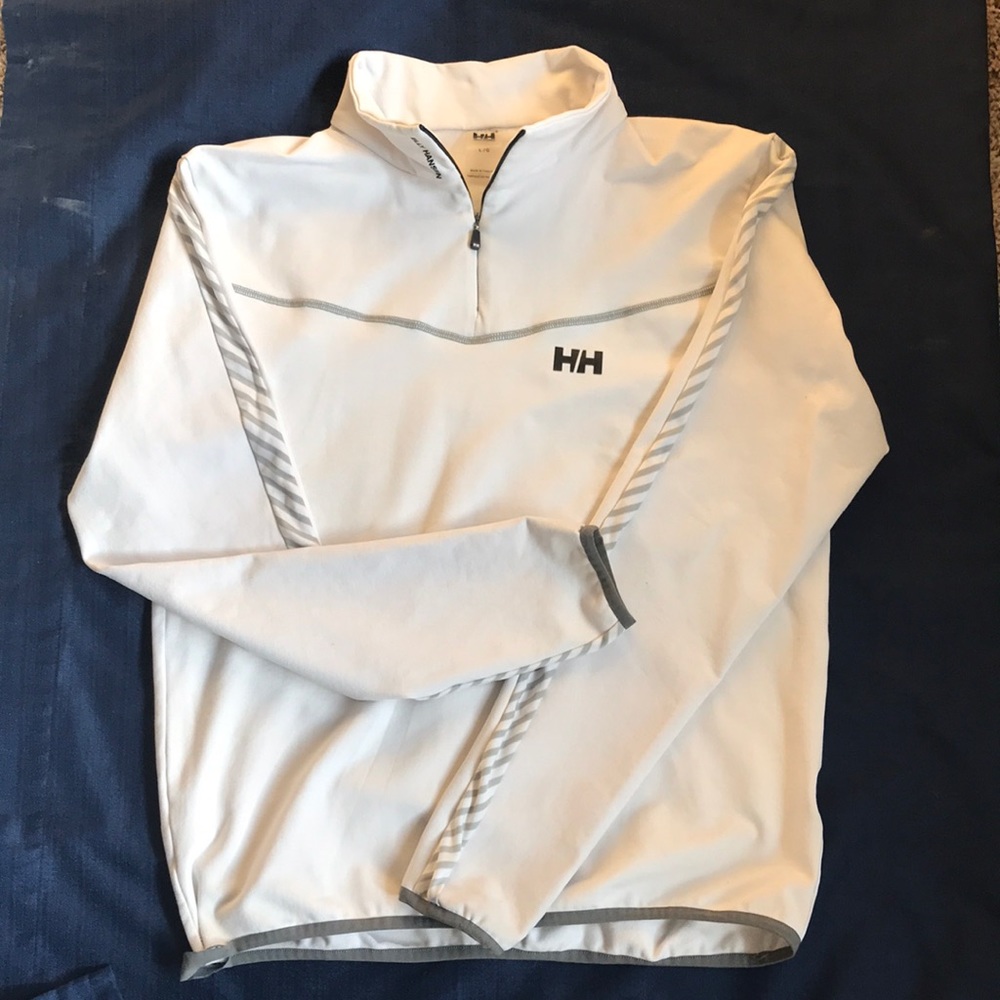 Helly Hansen Womens Large White PullOver Jacket